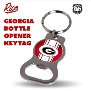 Georgia Bulldogs Bottle Opener / KeyTag